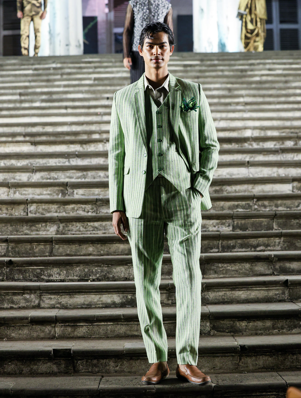 HAZE GREEN SUIT SET
