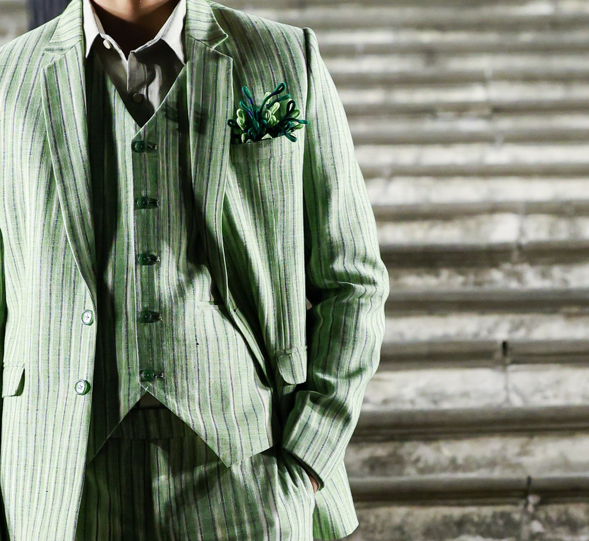 HAZE GREEN SUIT SET