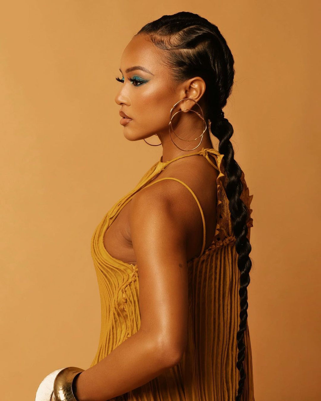 Corded Asymmetric Dress