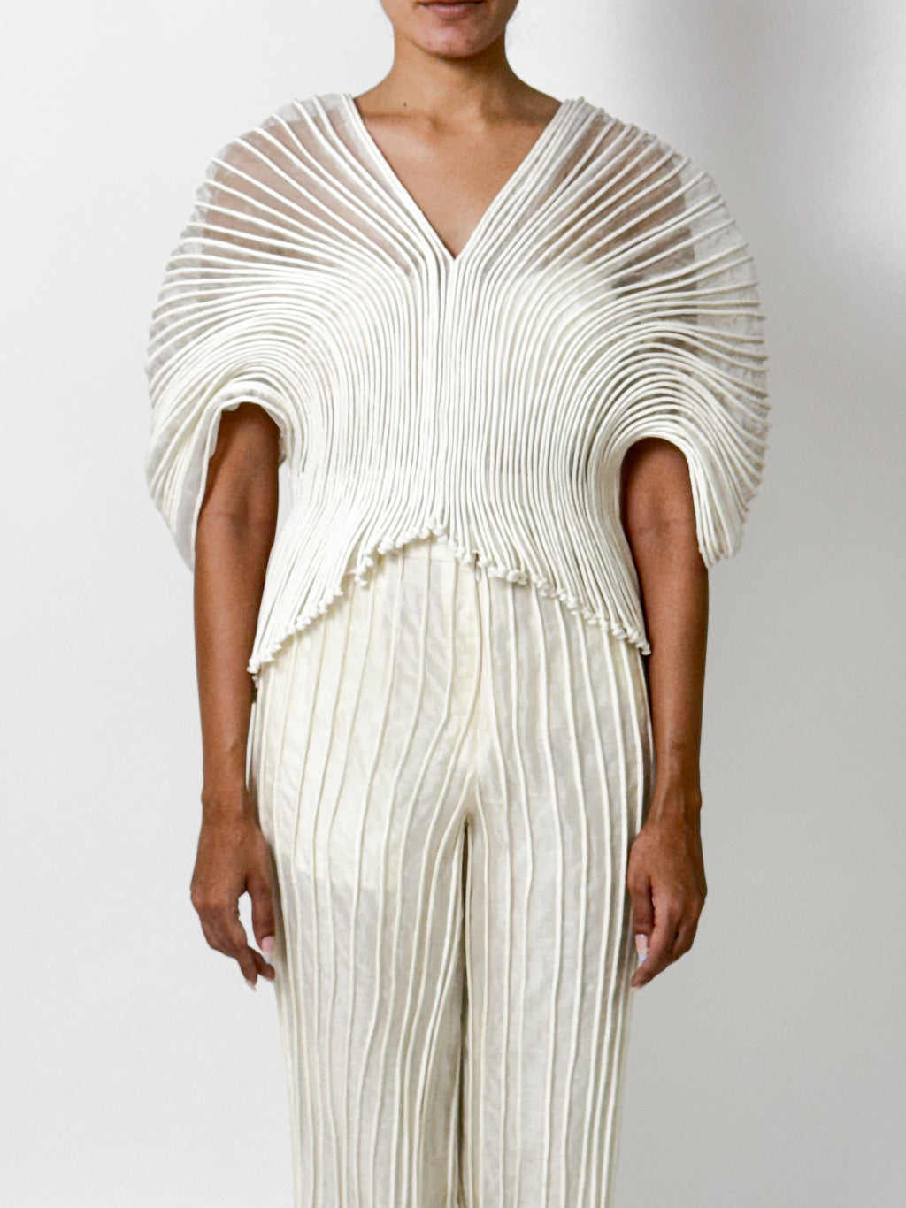 Corded Abstract Blouse