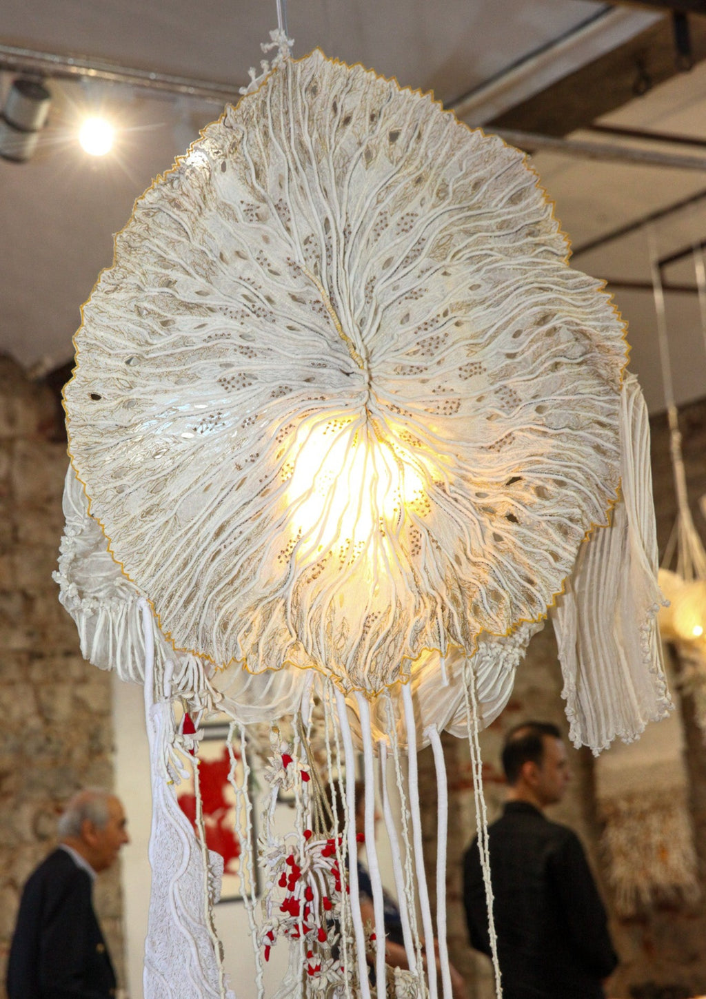 Draping flower Lamp