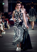 Monochrome Chakra Gown
