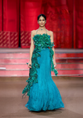 AQUA BLOOM GOWN