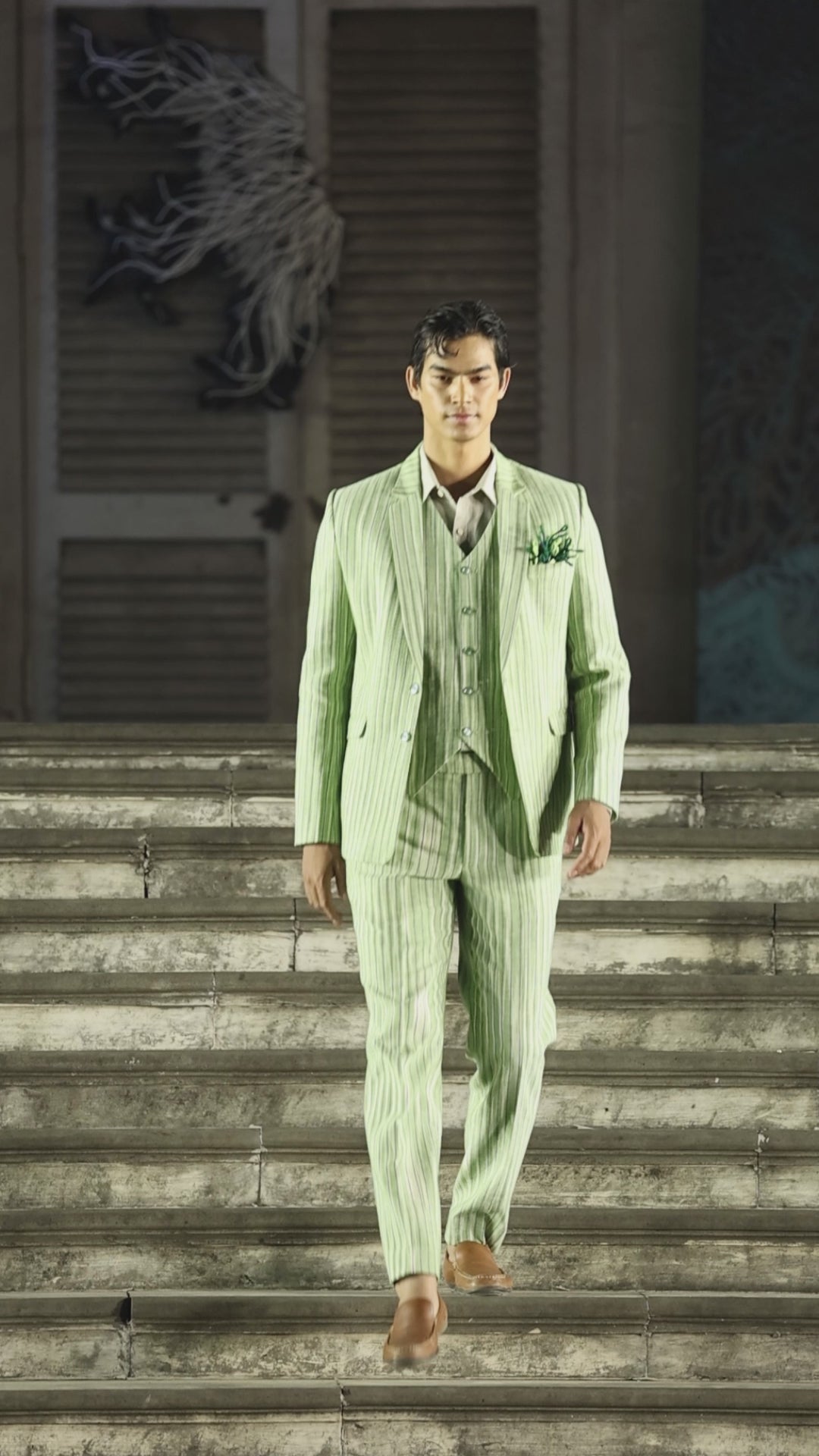 HAZE GREEN SUIT SET