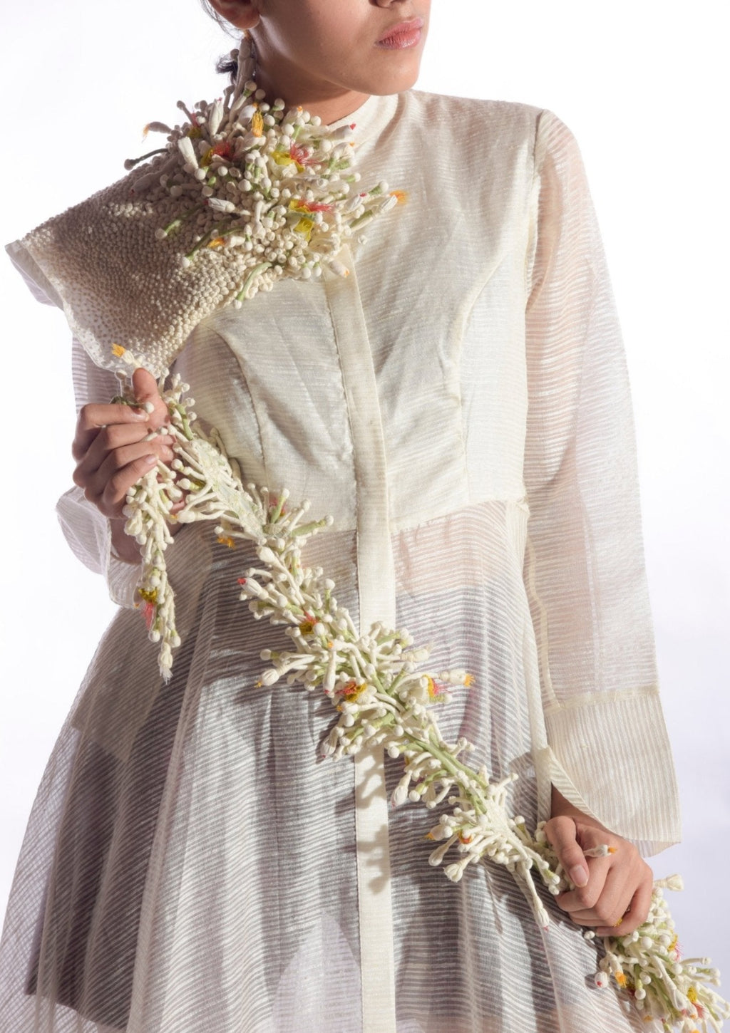 Mogra flower adorned belt