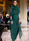 Green Mushroom Corded top with Corded Pants